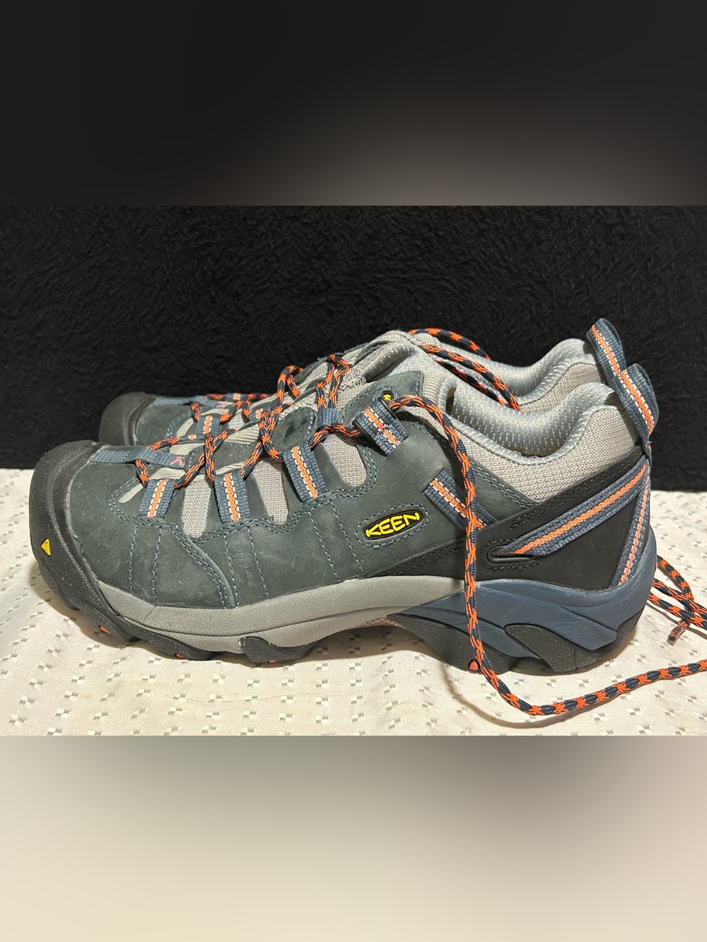 KEEN Utility 'Detroit Low' Steel Safety Toe Trail Hiker Work Boots Women's Sz. 9